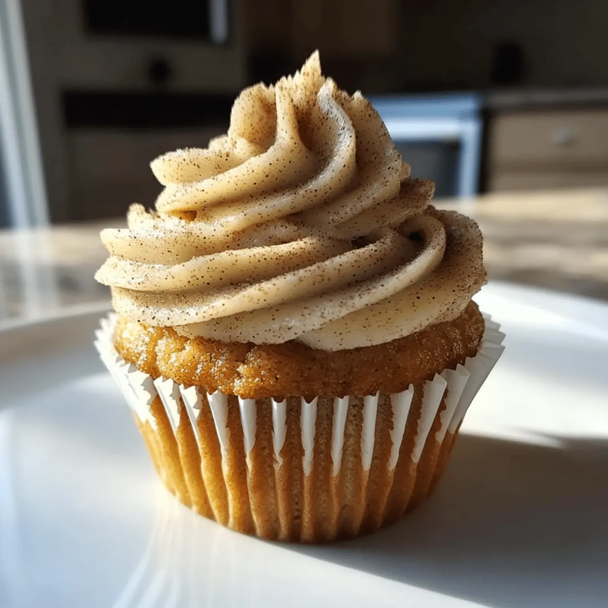 Moist Apple Cupcakes with Cinnamon Buttercream Bliss