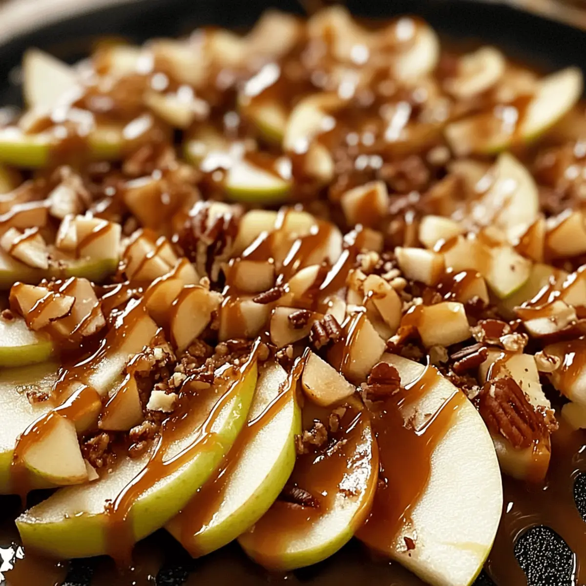 Indulge in Caramel Apple Nachos for a Sweet Treat