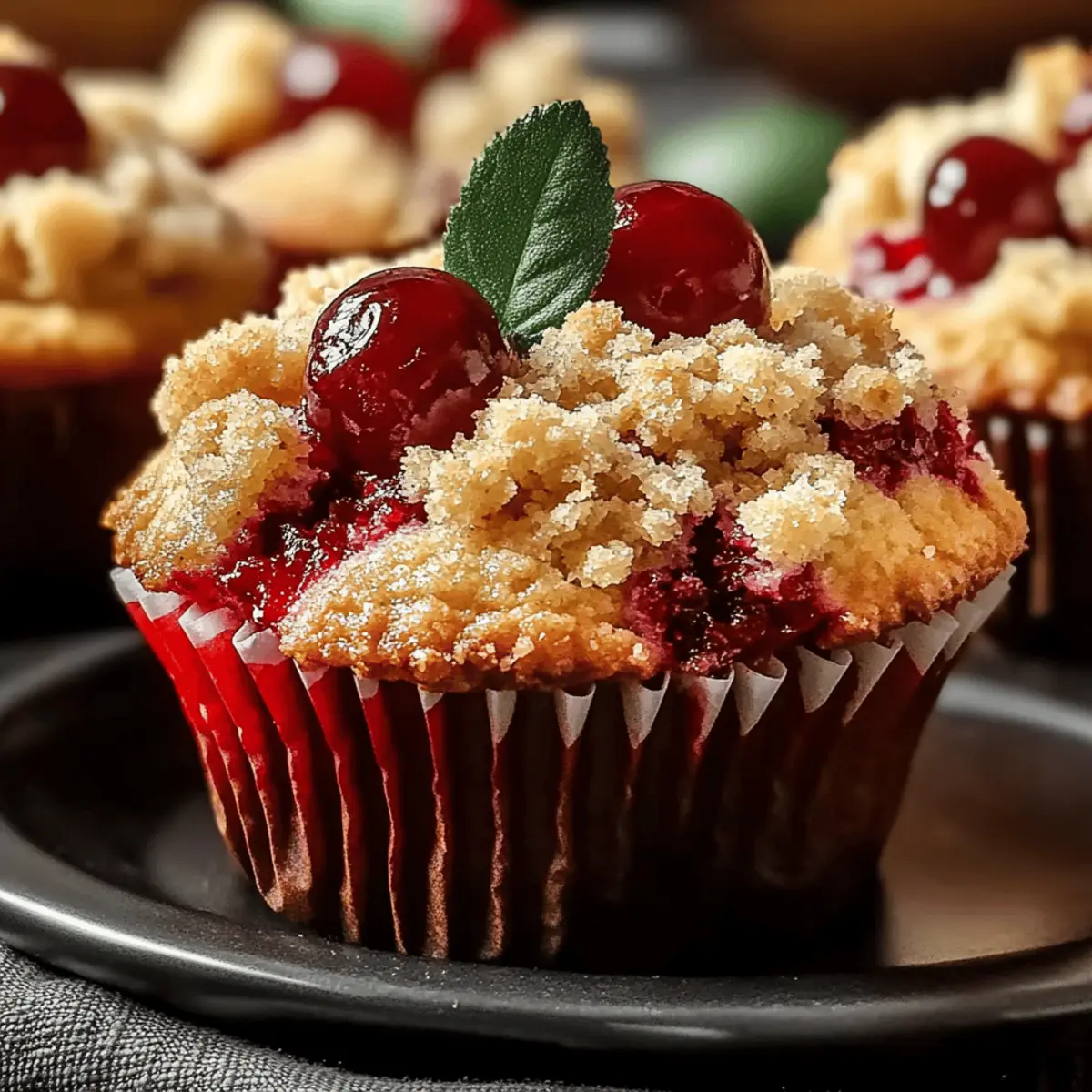 Cherry Cobbler Muffins: Sweet Comfort for Any Occasion