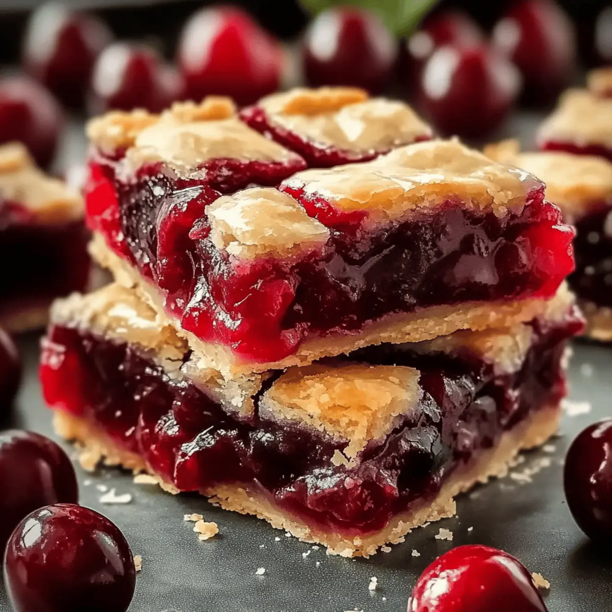 Cherry Pie Bars: Sweet & Simple Comfort in Every Bite