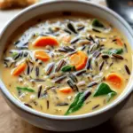 Cozy Autumn Wild Rice Soup