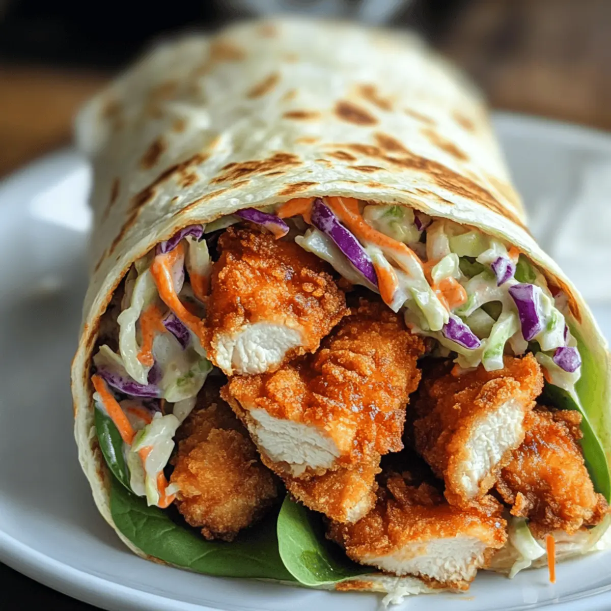 Crispy BBQ Chicken Wrap: A Flavor-Packed Lunch Delight