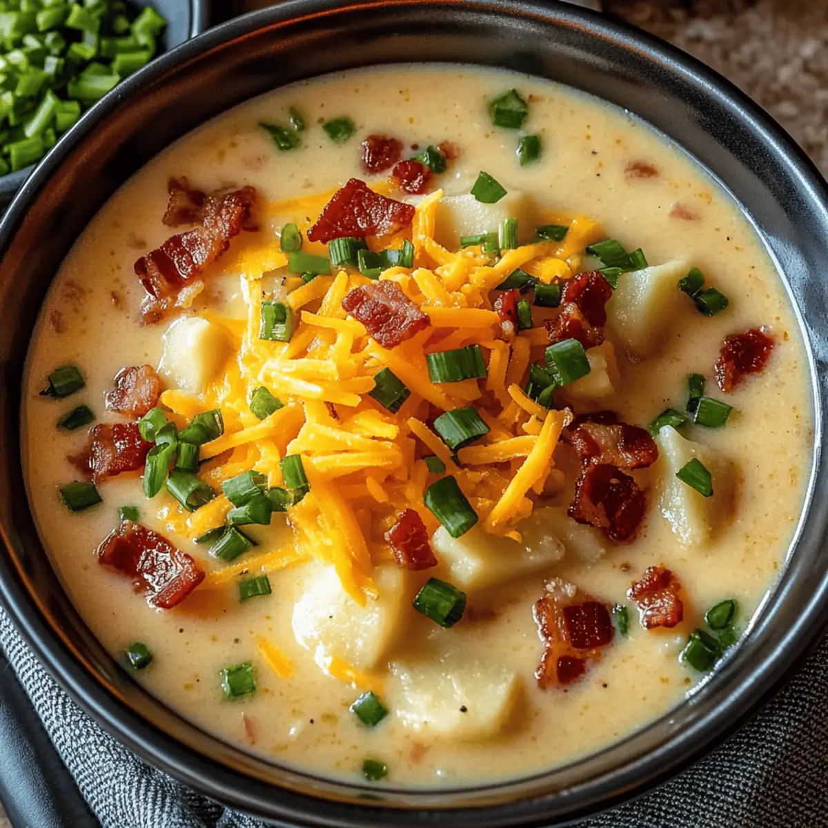 Loaded Baked Potato Soup That’s Creamy and Totally Comforting