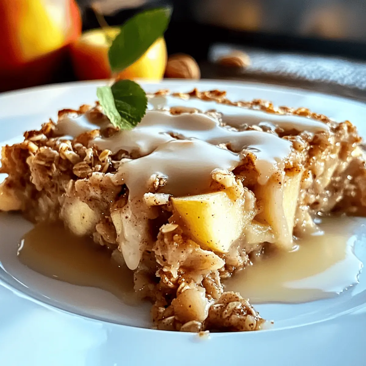 Cozy Oatmeal Apple Breakfast Bake for Your Perfect Morning