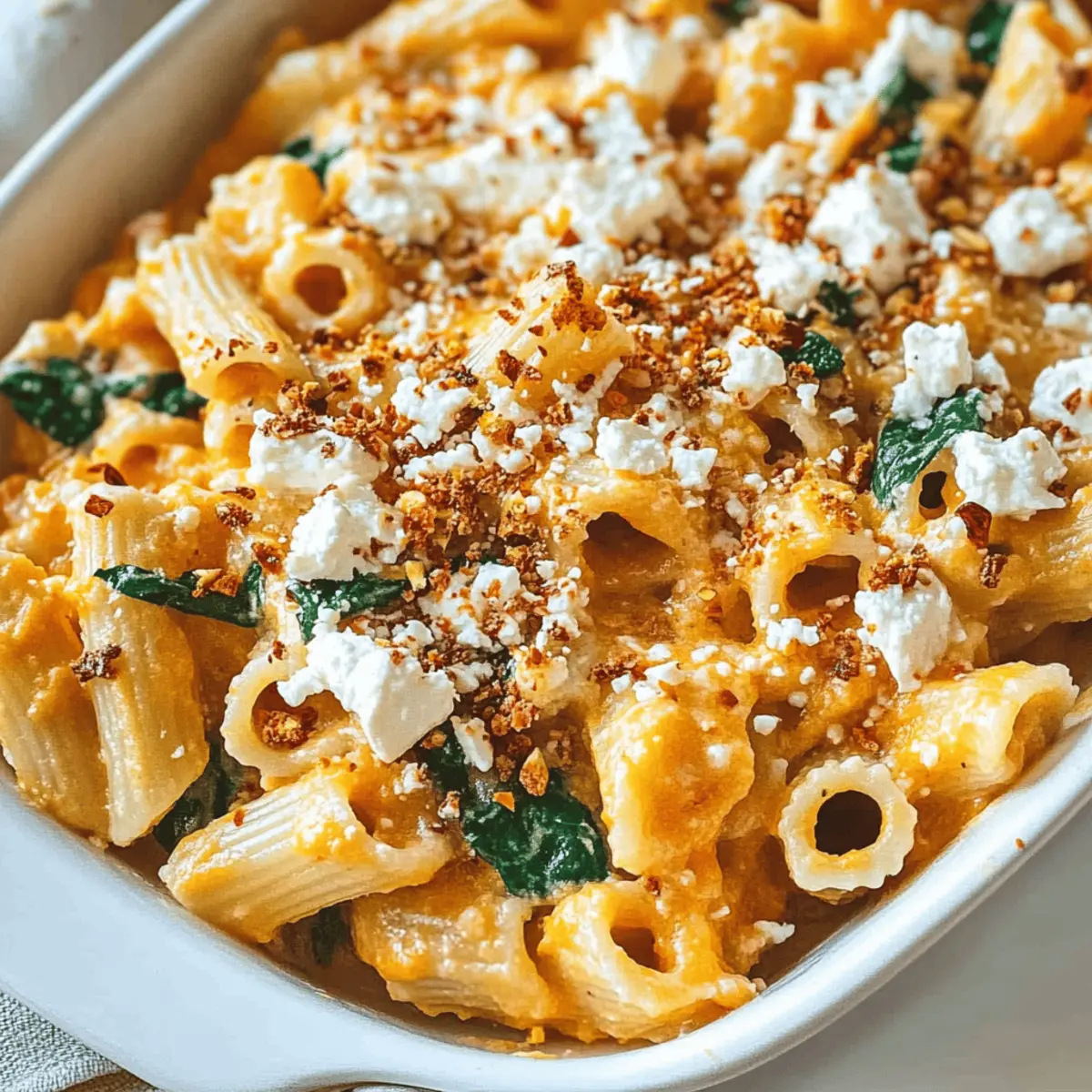Creamy Pumpkin Feta Pasta: A Cozy Fall Weeknight Winner