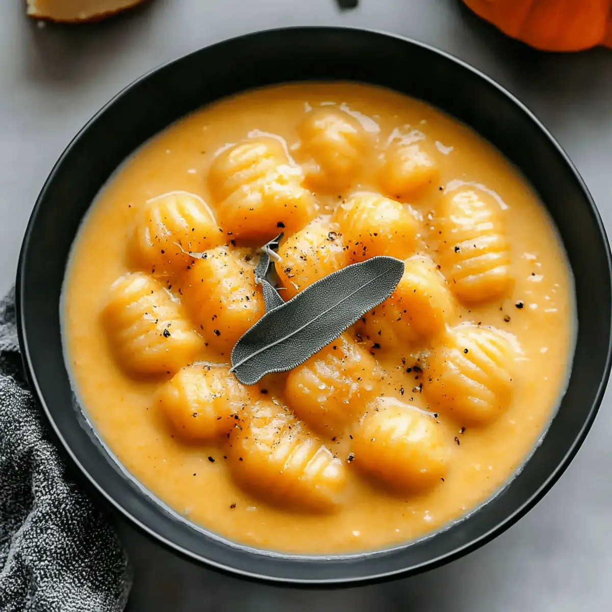 Creamy Pumpkin Gnocchi Soup for Cozy Fall Nights