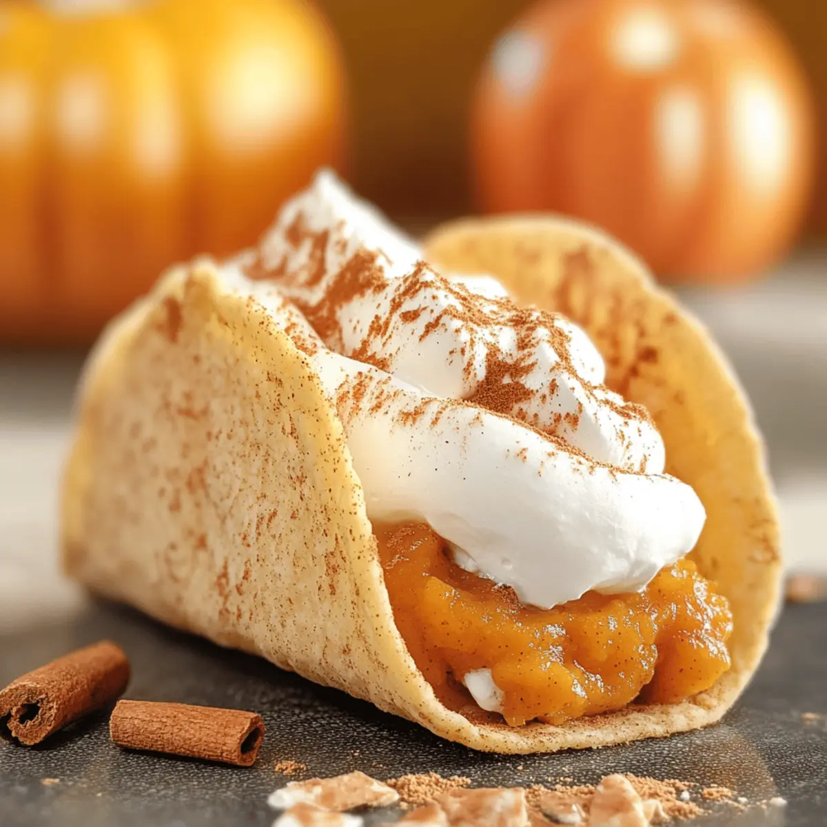 Pumpkin Pie Tacos: A Fun Twist on Your Fall Favorites