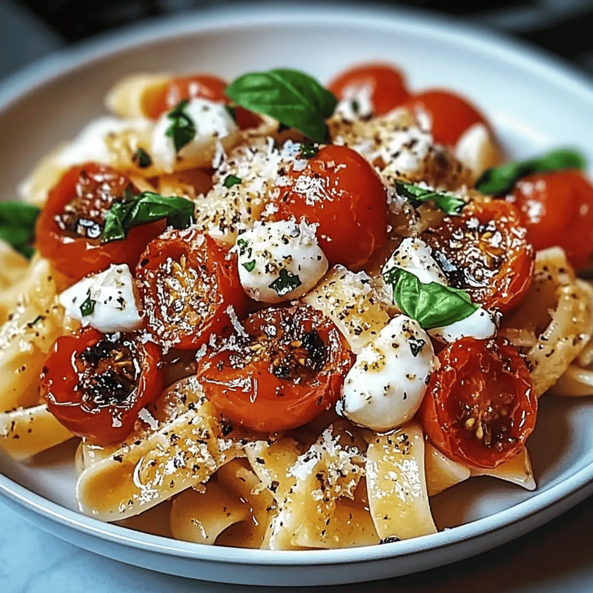 Roasted Tomato Garlic Pasta: A Comforting Taste of Italy