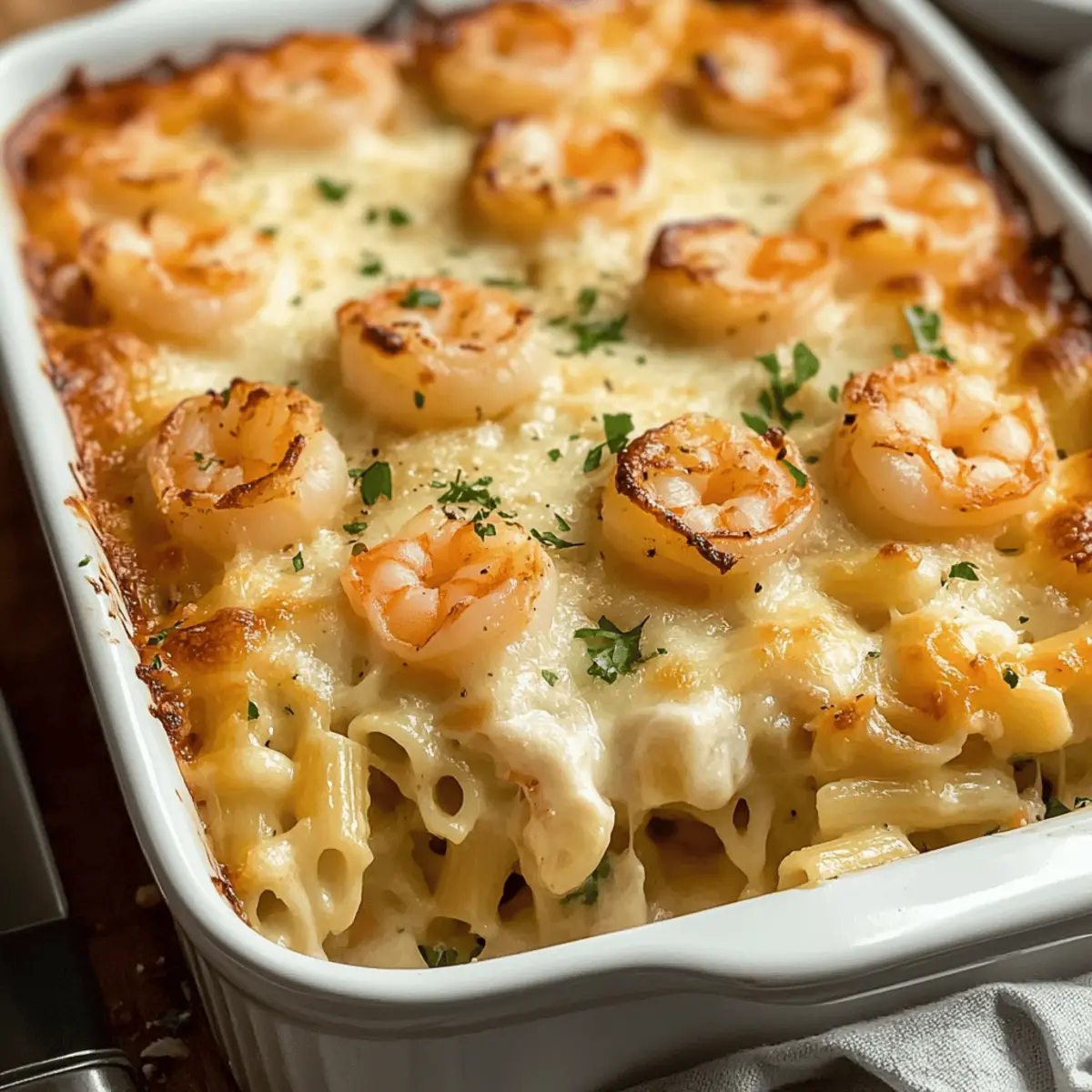 Shrimp Scampi Pasta Bake: A Cozy Comfort Food Delight