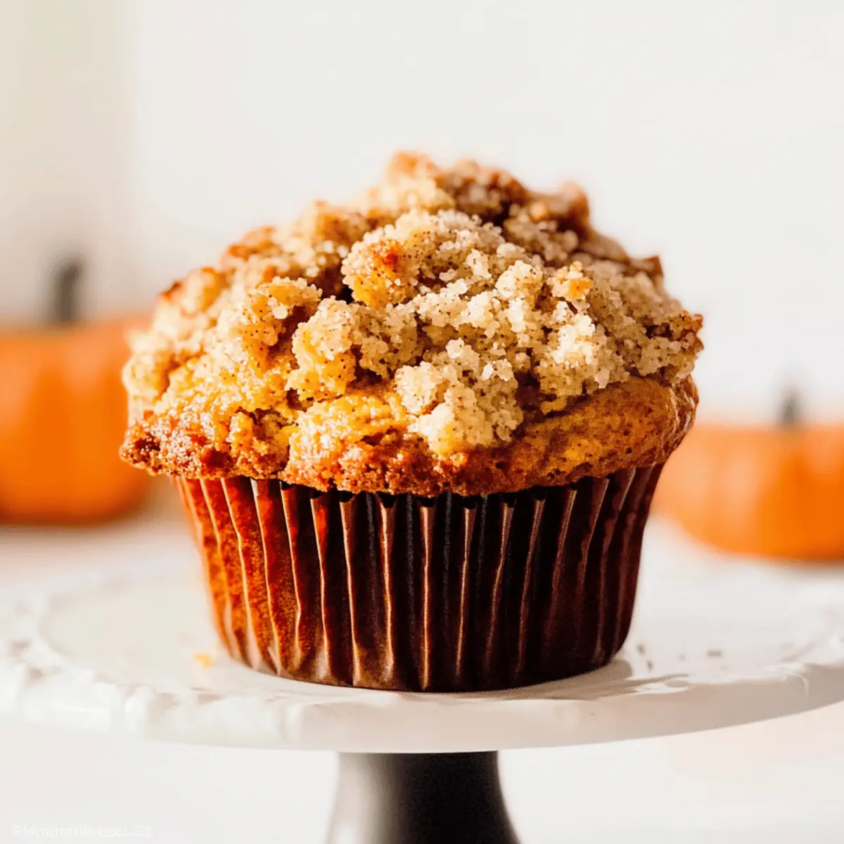 Small Batch Apple Pumpkin Streusel Muffins for Cozy Mornings