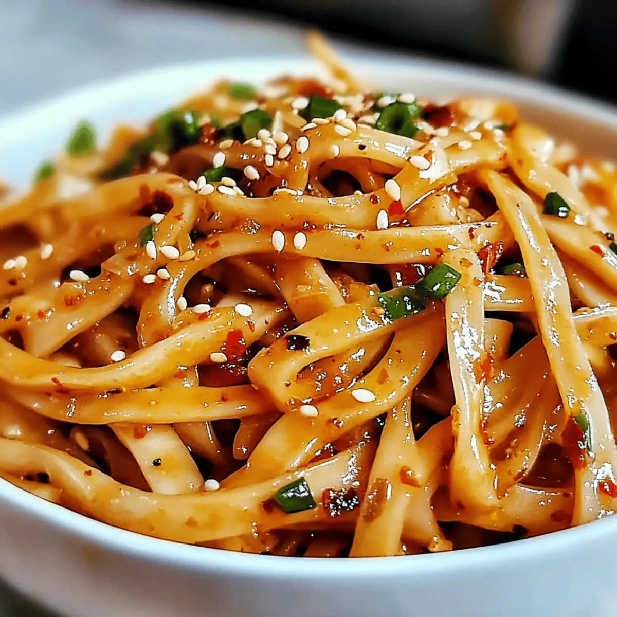 Spicy Chili Garlic Noodles - Your New Favorite Quick Dinner!