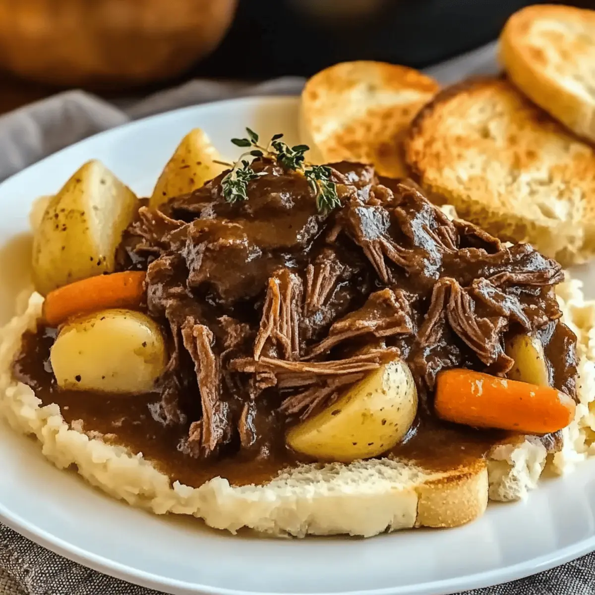 Slow Cooker Beef Manhattan: Hearty Comfort for Busy Nights
