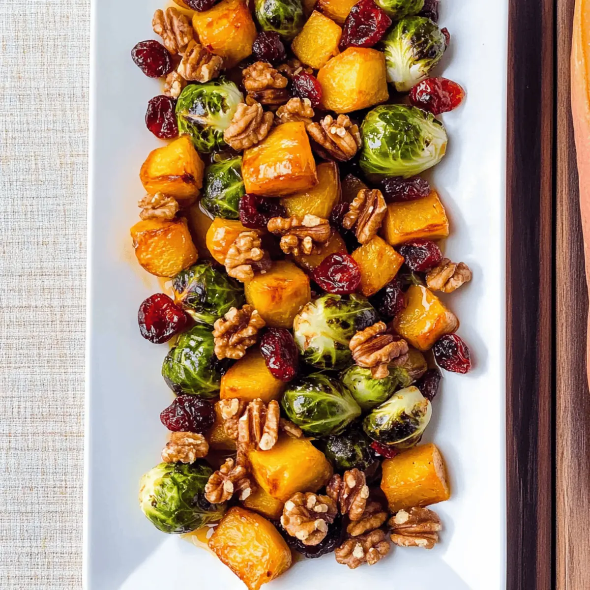 Delicious Roasted Fall Vegetables with Sweet Maple Twist
