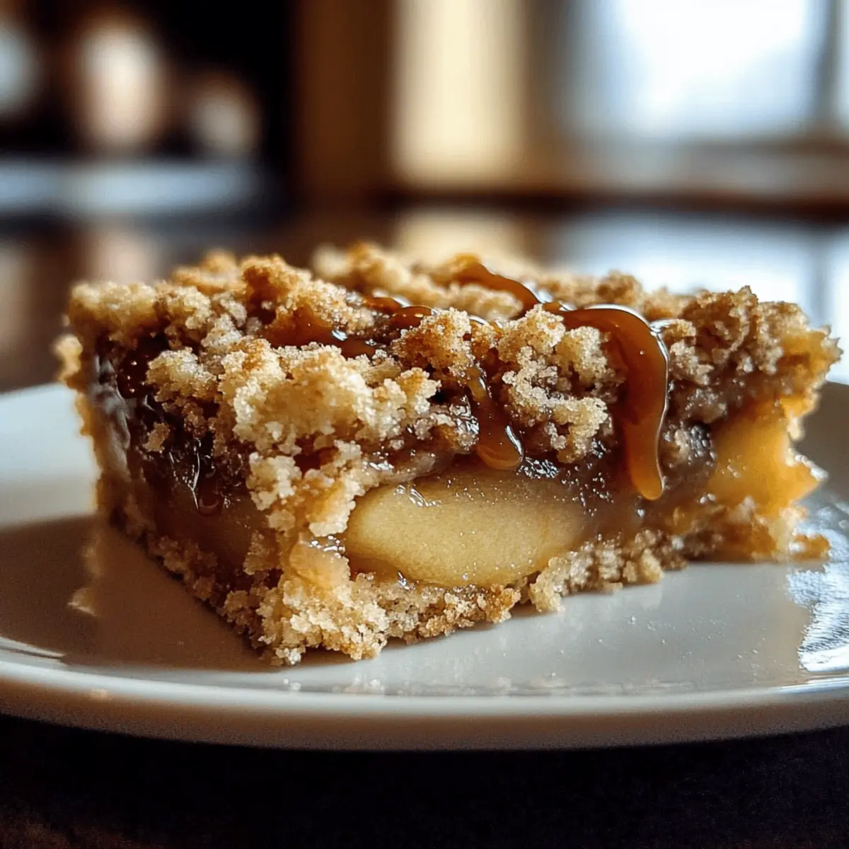 Irresistible Salted Caramel Apple Crumble Bars for Fall Bliss