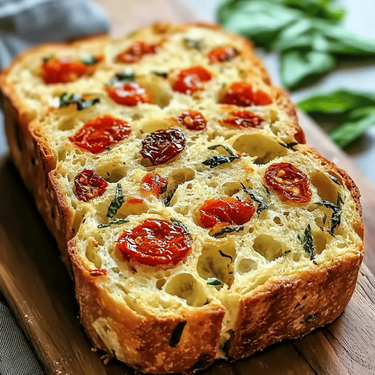 Savory Caprese Bread: A Cheesy Italian Delight to Share