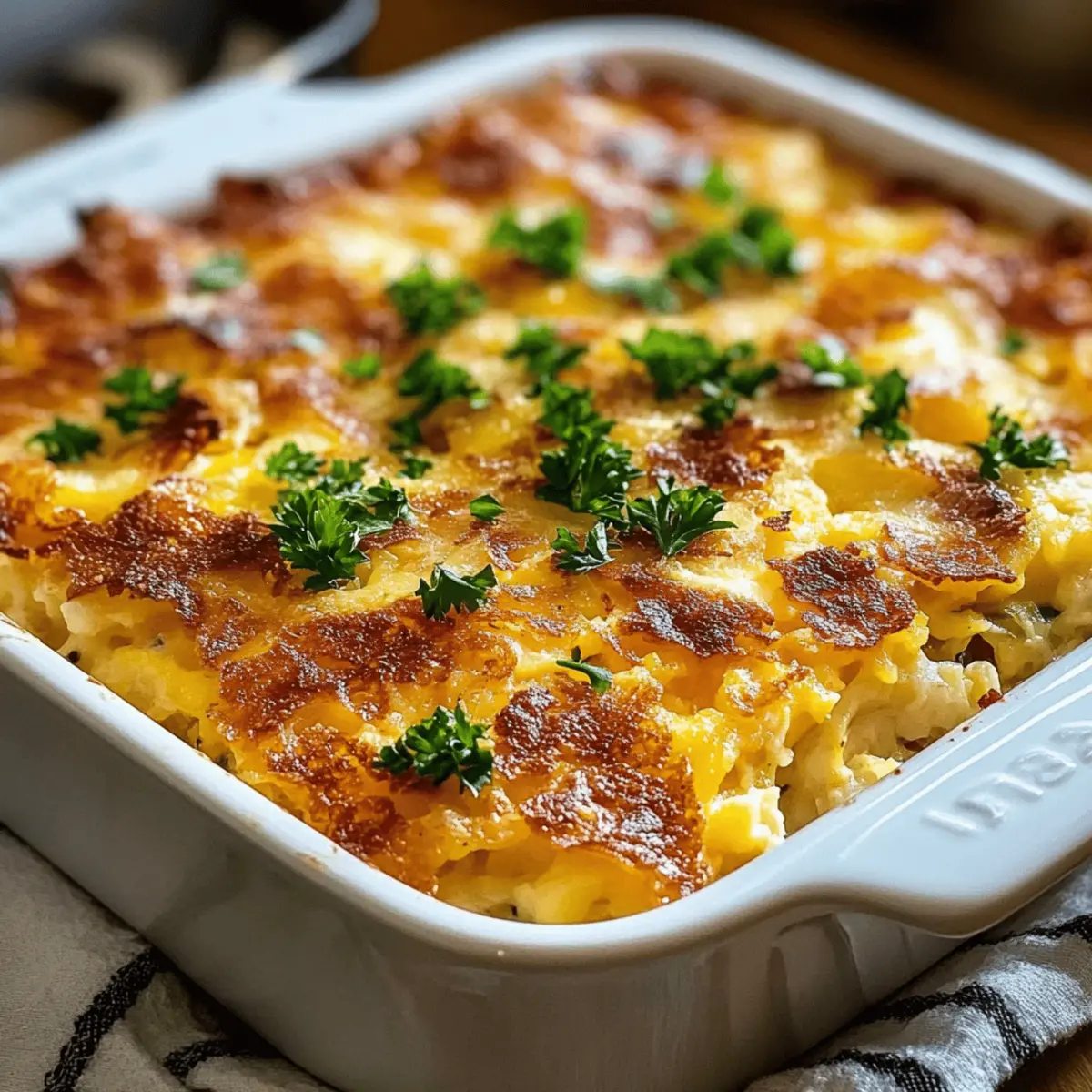 Hearty Hashbrown Breakfast Casserole for Perfect Mornings