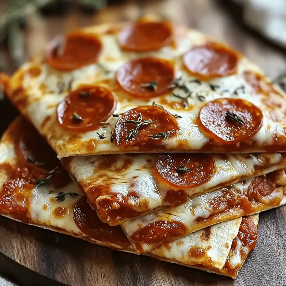 Cheesy Pepperoni Pizzadillas: Your New Favorite Quick Snack