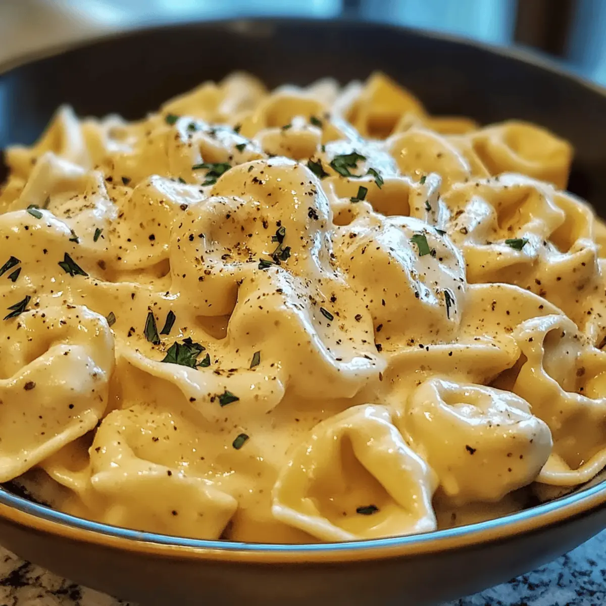Crockpot Chicken Alfredo Tortellini: Creamy Comfort Made Easy