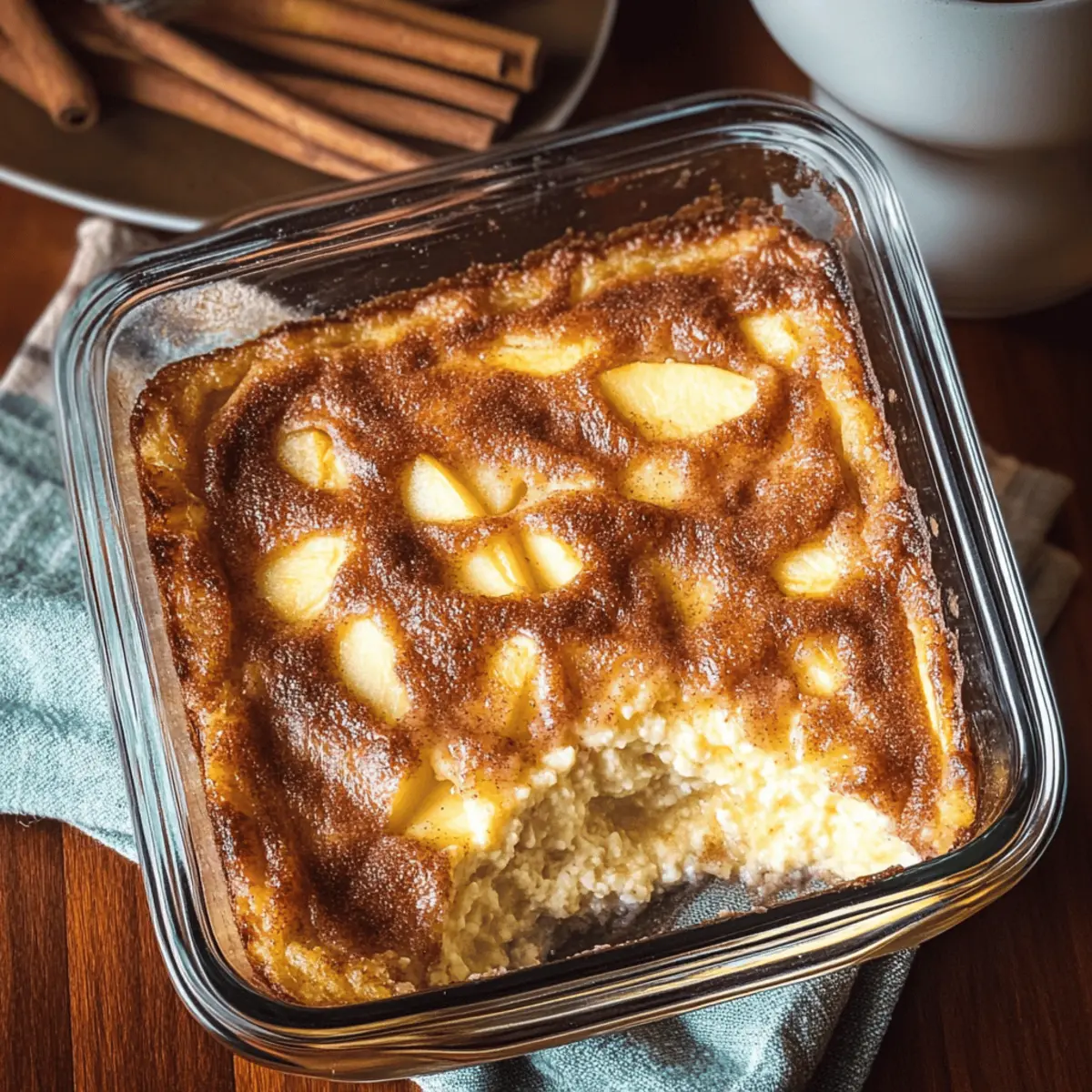 Apple Cinnamon Cottage Cheese Bake: A Protein-Packed Delight