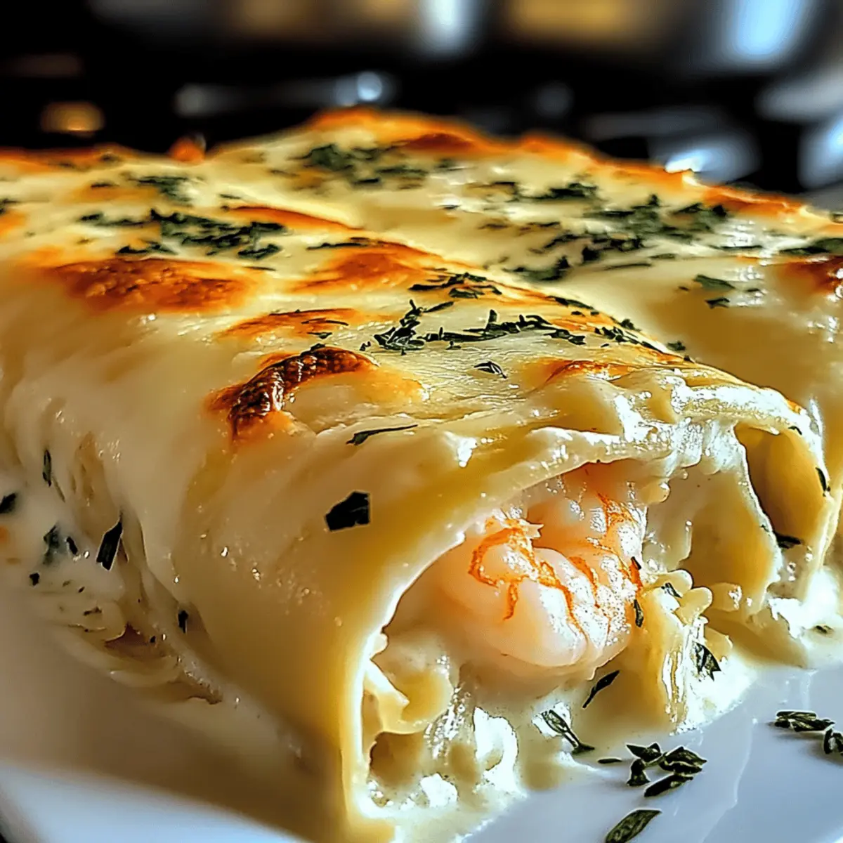 Indulgent Shrimp & Crab Alfredo Lasagna Roll-Ups You’ll Love
