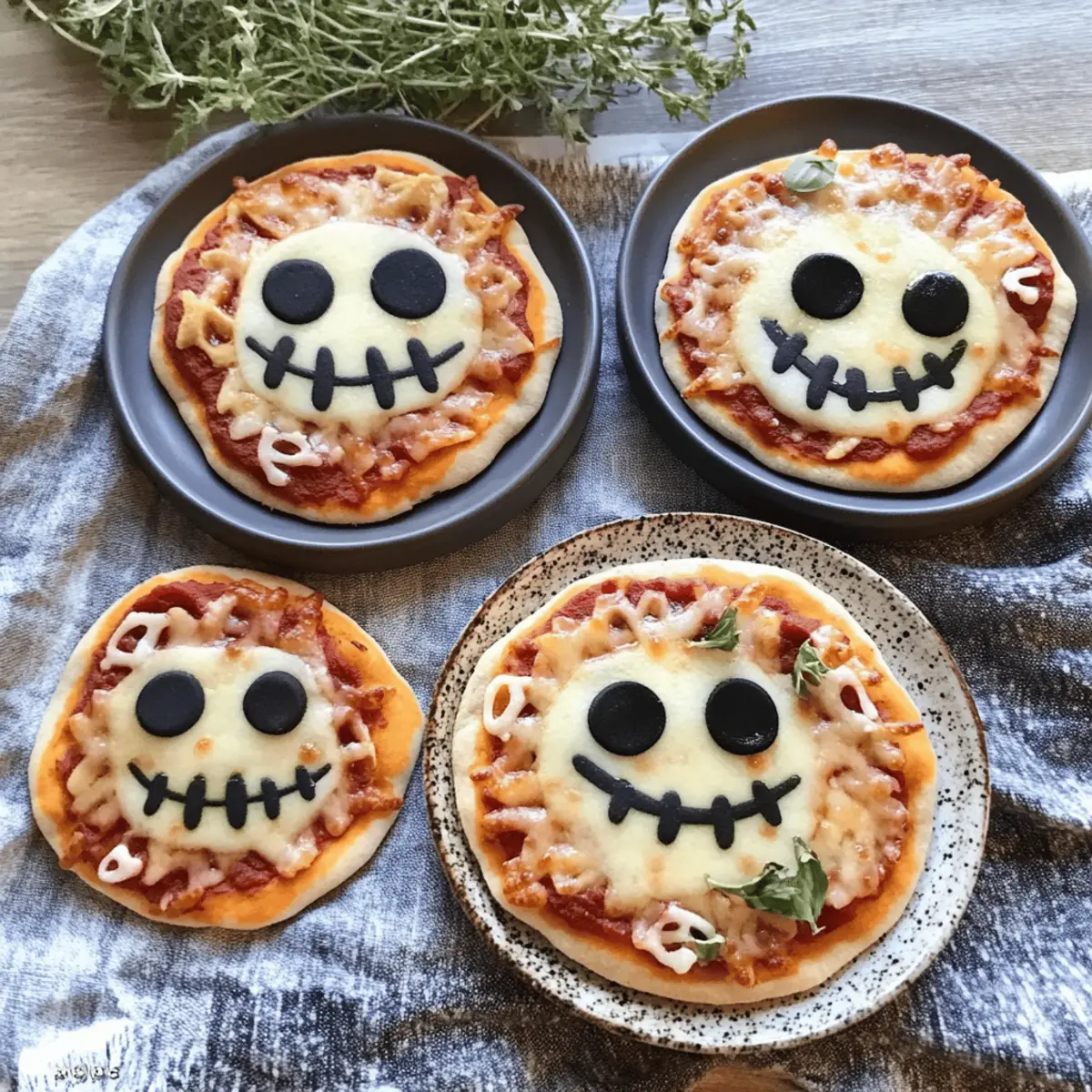Halloween Mini Pizzas: Fun Family Snack for Spooky Nights