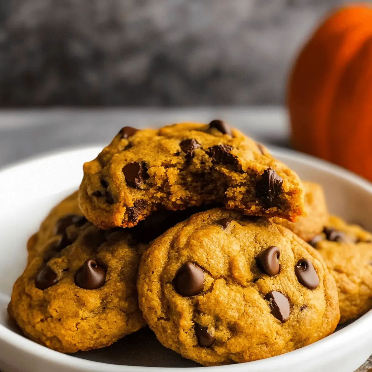 Soft Pumpkin Chocolate Chip Cookies for Cozy Fall Moments