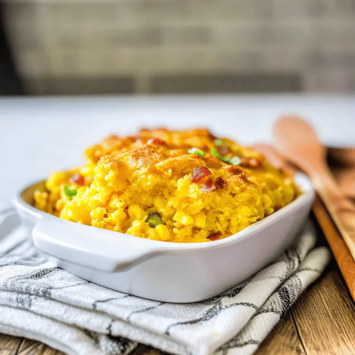 Loaded Cornbread Casserole for Ultimate Comfort Food Love