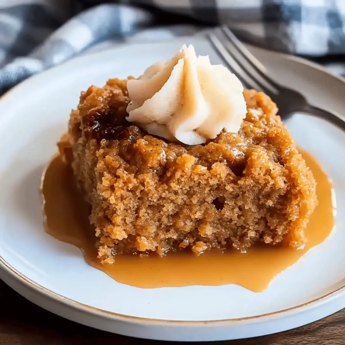 Warm and Cozy Sweet Crockpot Pumpkin Spice Cake Recipe