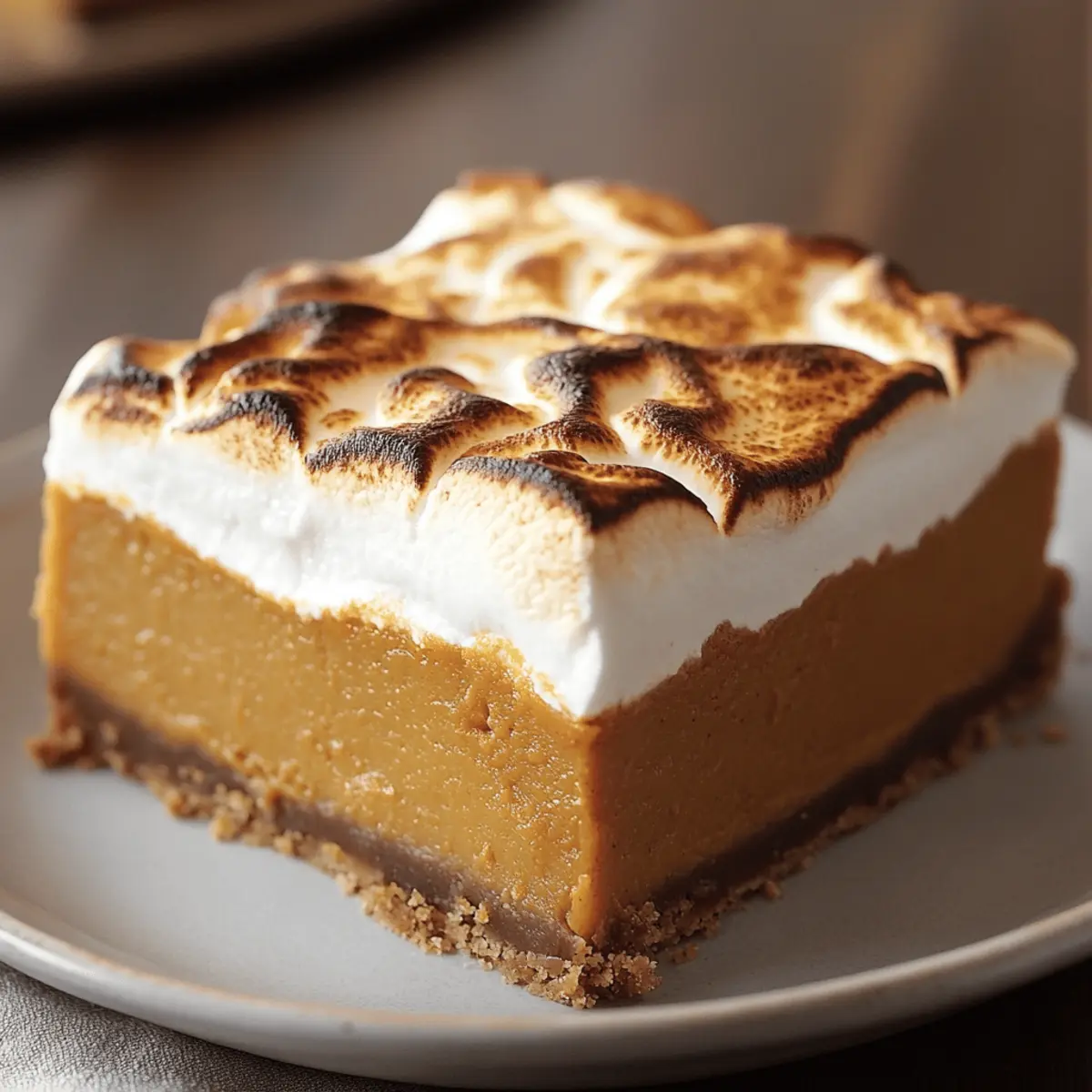 Irresistible Sweet Potato Pie Bars with Marshmallow Magic