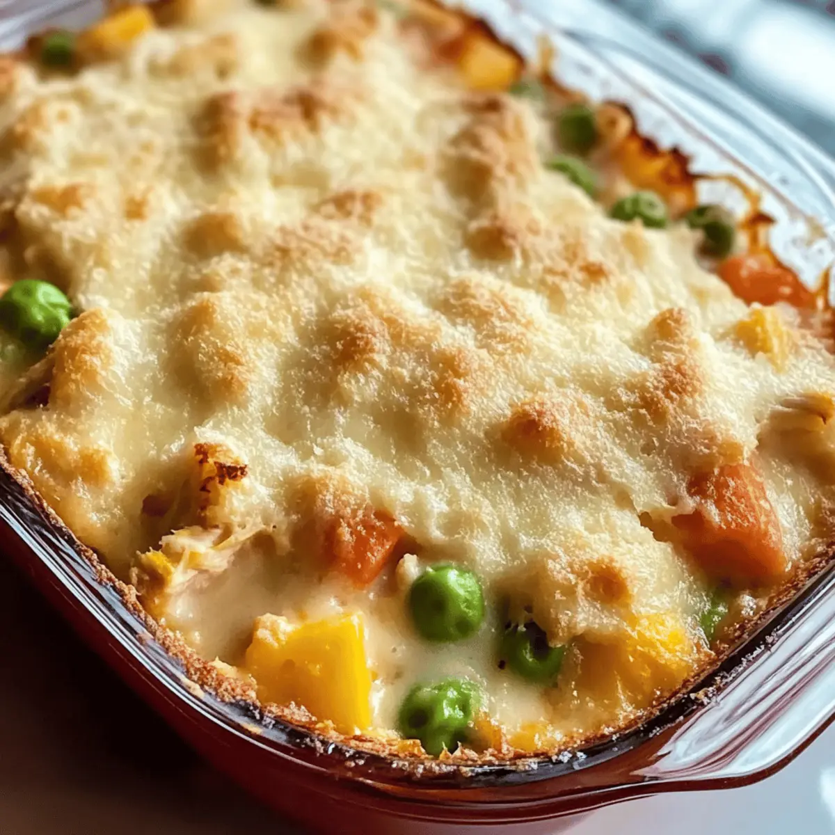 Savory Chicken Cobbler: Comforting Family Meal in 50 Minutes