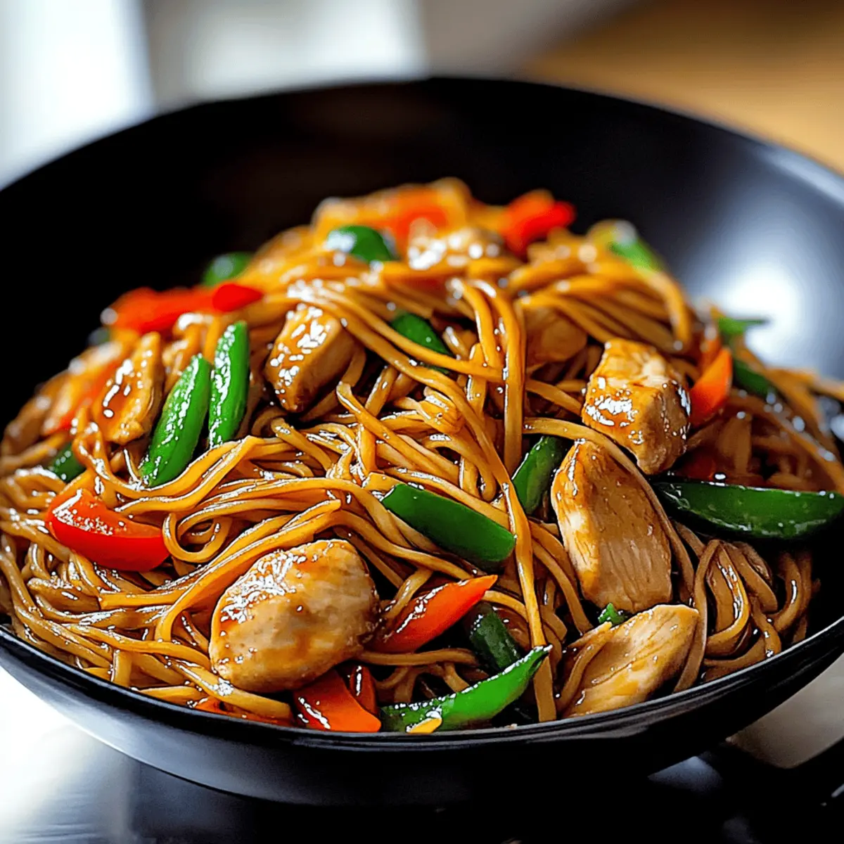 Delicious Chicken Lo Mein for Quick Comfort at Home