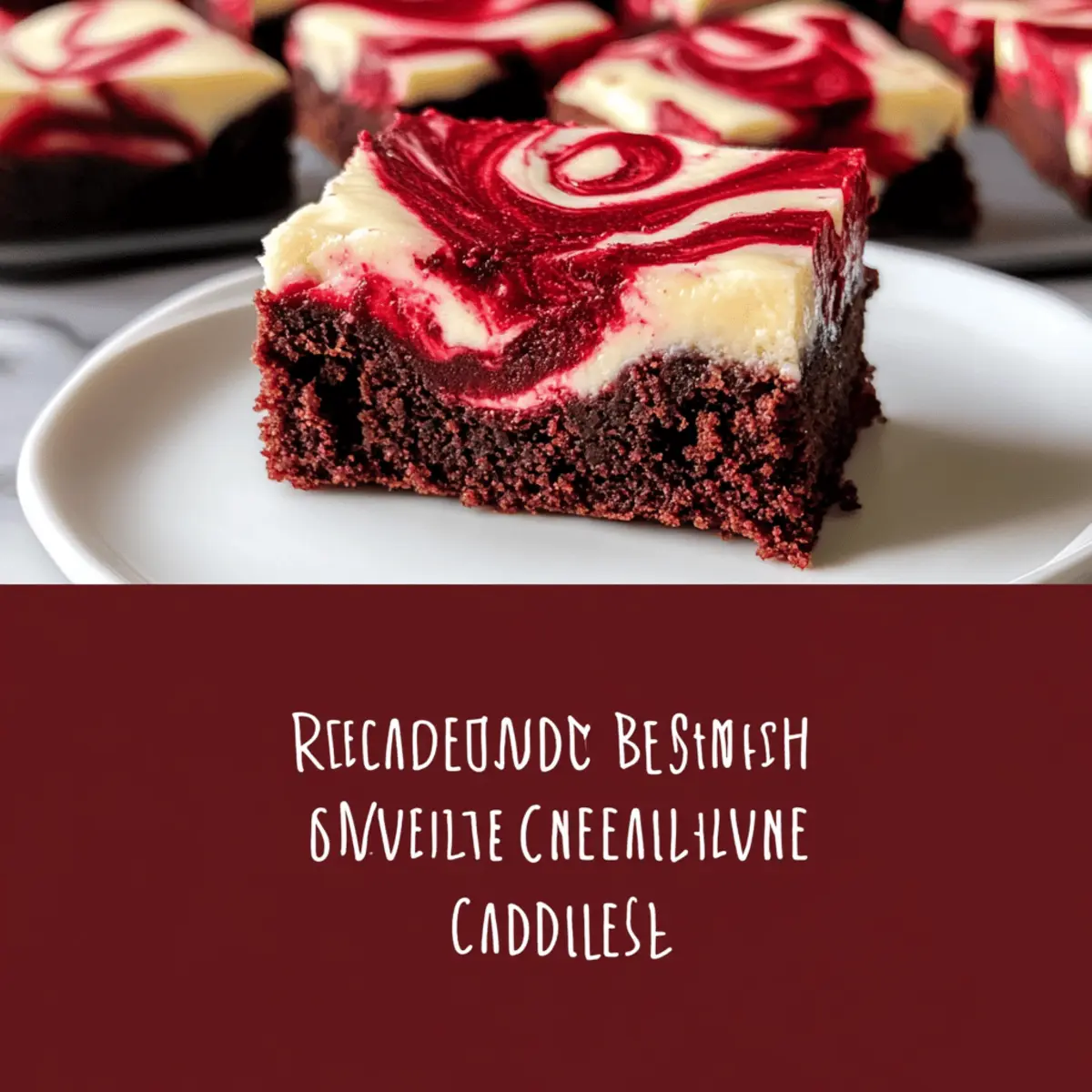 Rich Red Velvet Cheesecake Brownies to Delight Your Senses