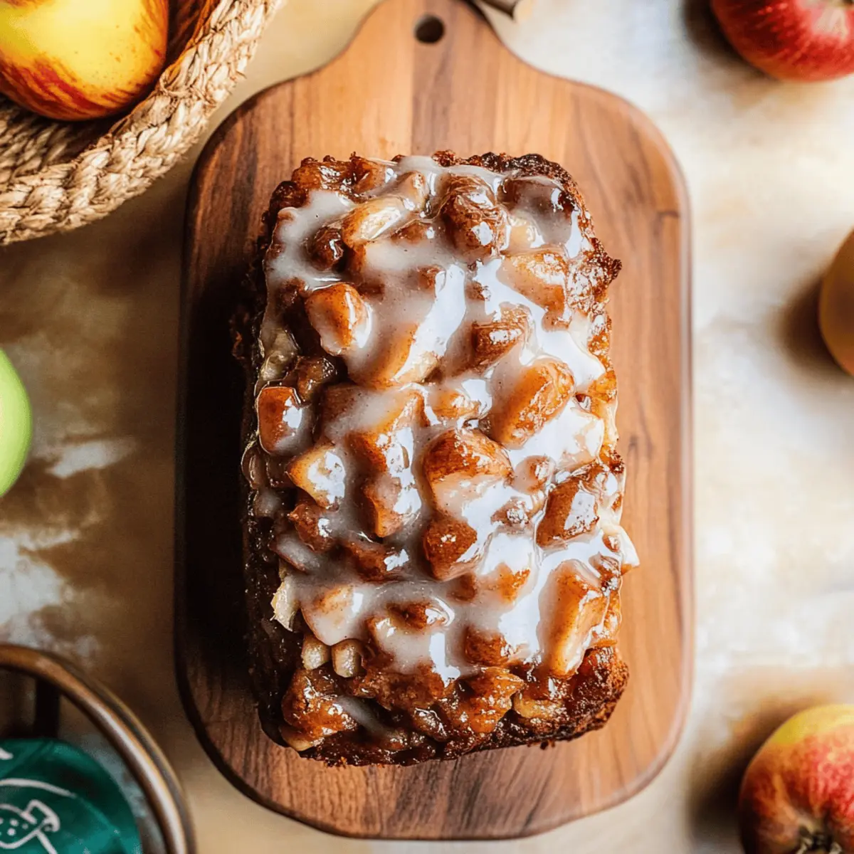 Delightful Amish Apple Fritter Bread for Cozy Fall Moments