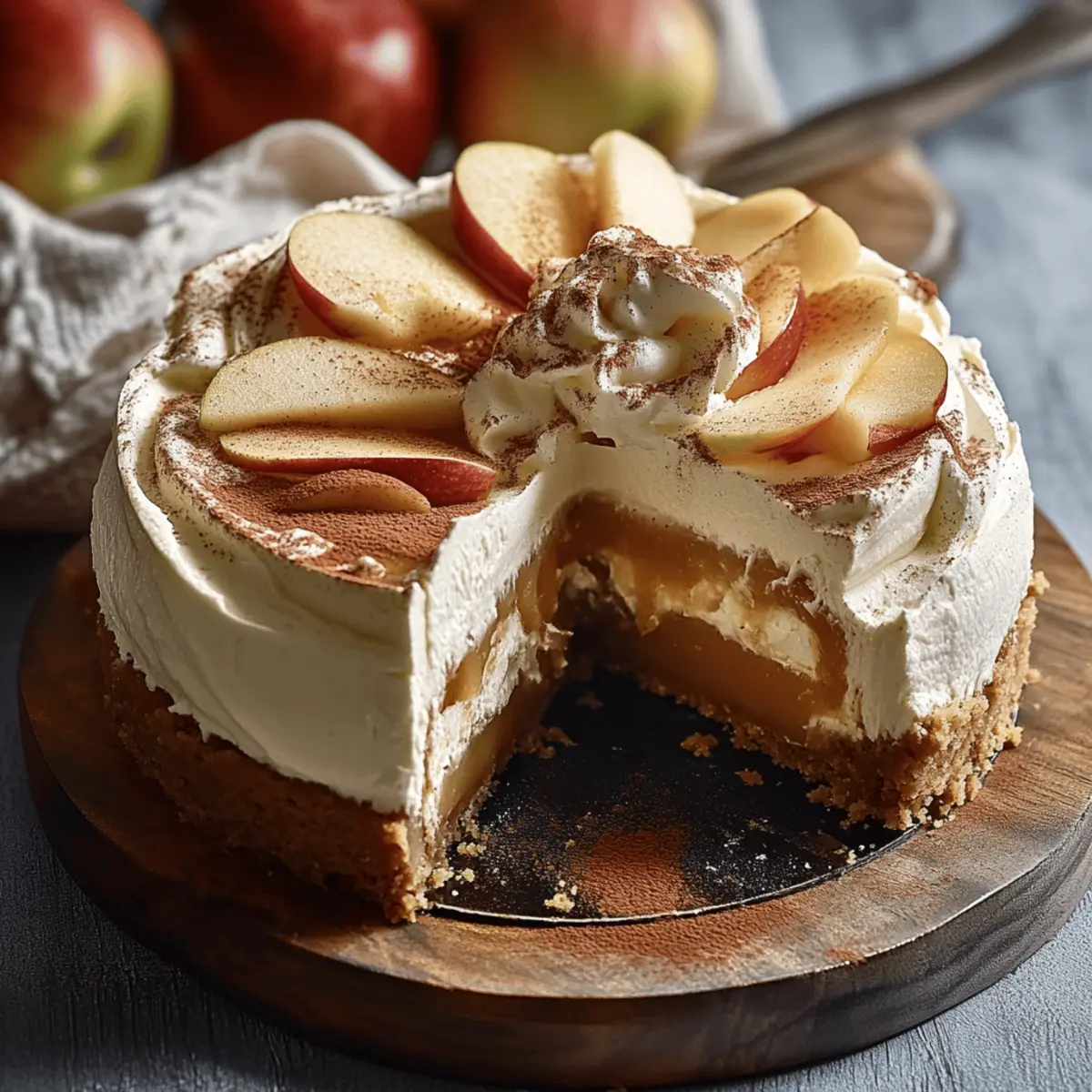 Creamy Apple Cider Cheesecake: Your Fall Dessert Delight