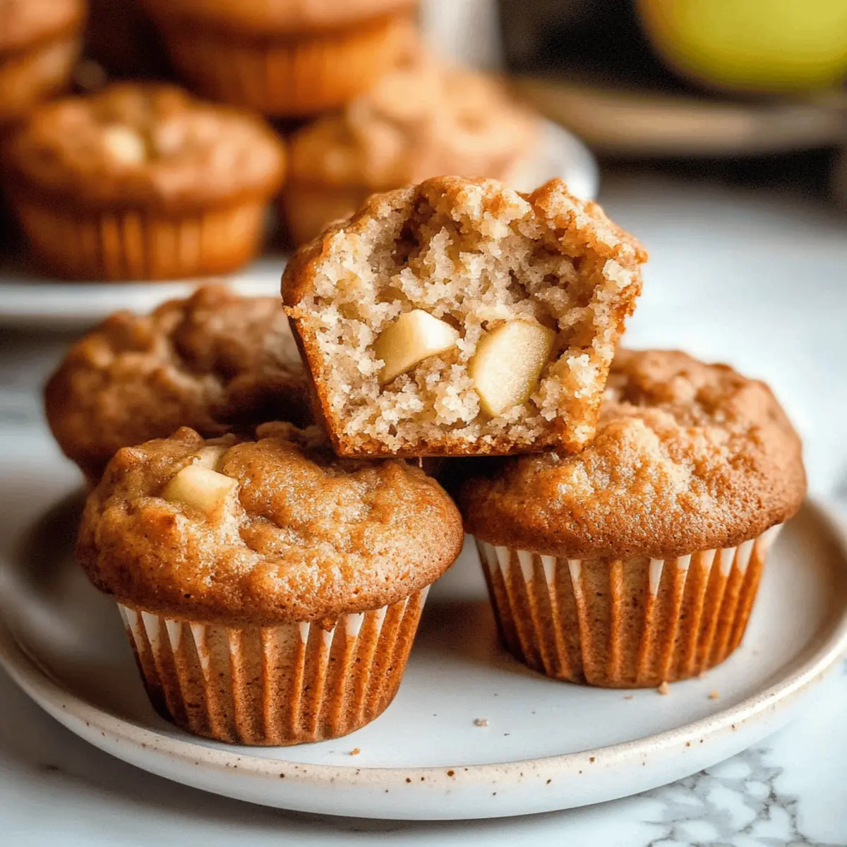 Delicious Apple Cinnamon Cottage Cheese Muffins You’ll Love