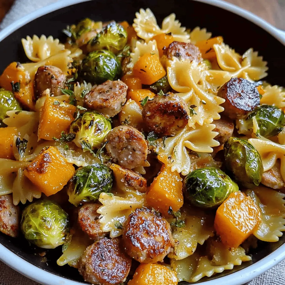 Autumn Sausage Pasta Squash: Your Cozy One-Skillet Delight
