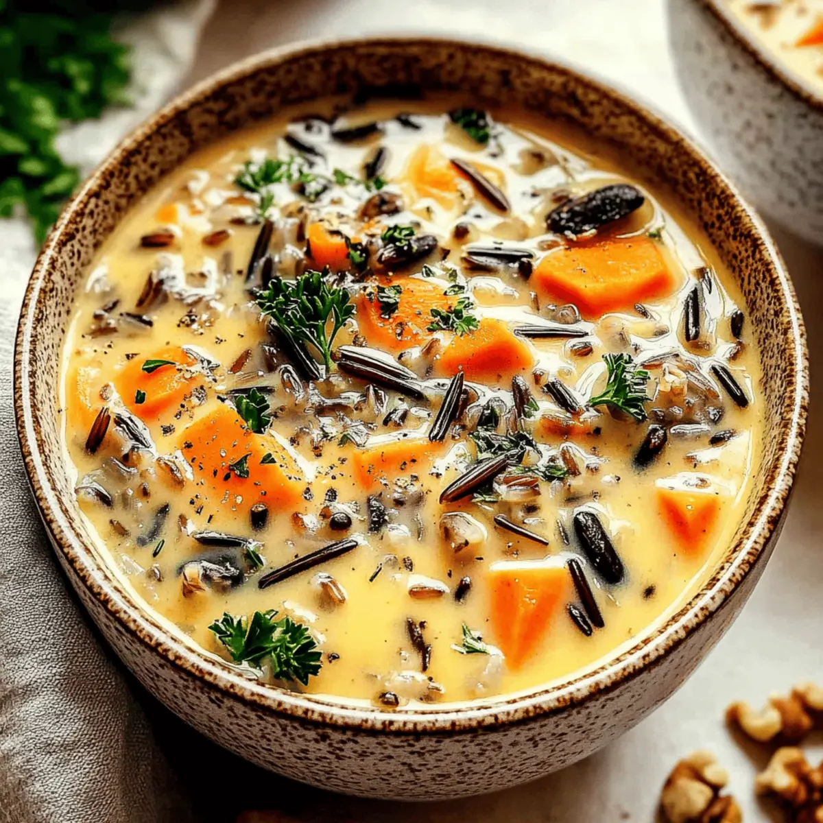 Warm Up with Autumn Wild Rice Soup: Your Cozy Comfort Bowl