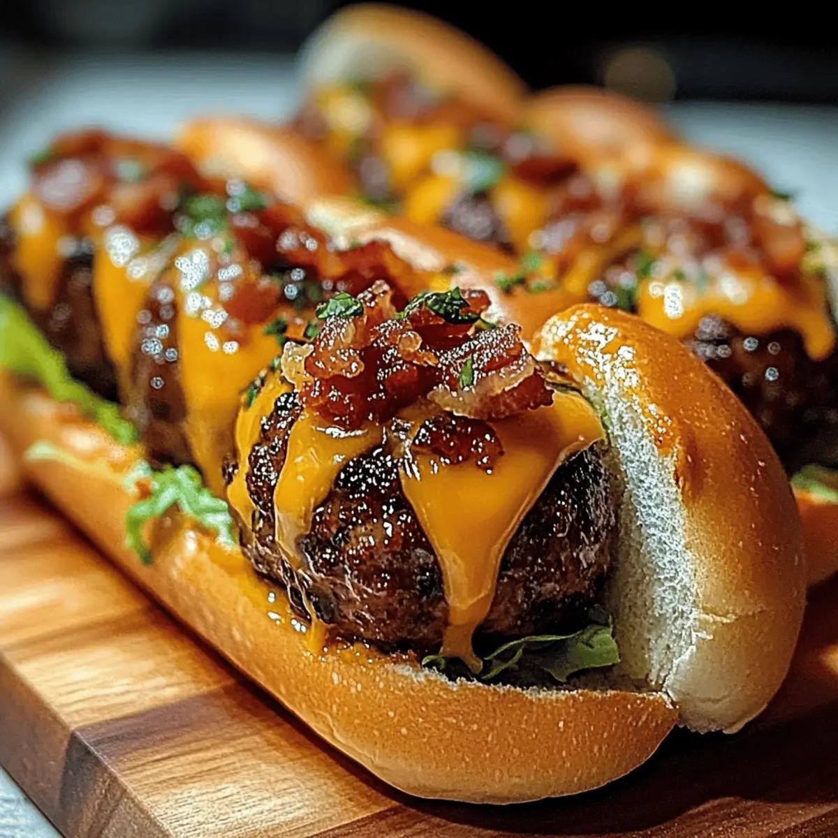 Bacon Cheeseburger Meatballs: Juicy Bites of Comfort Bliss