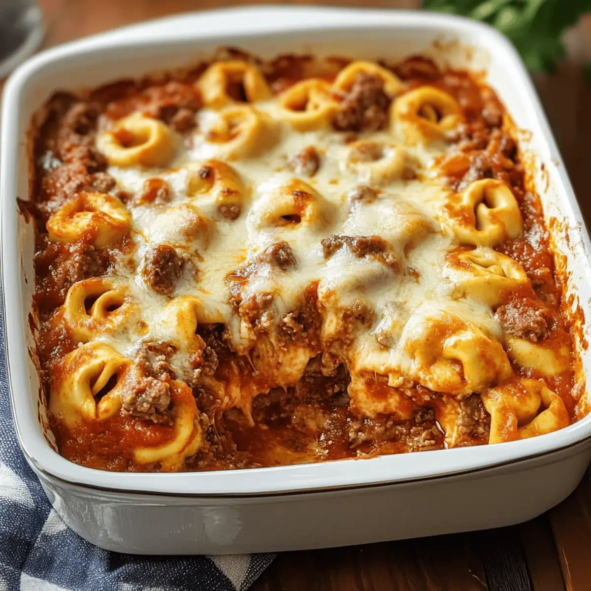 Beefy Tortellini Bake – Cozy Comfort Food in Under 1 Hour