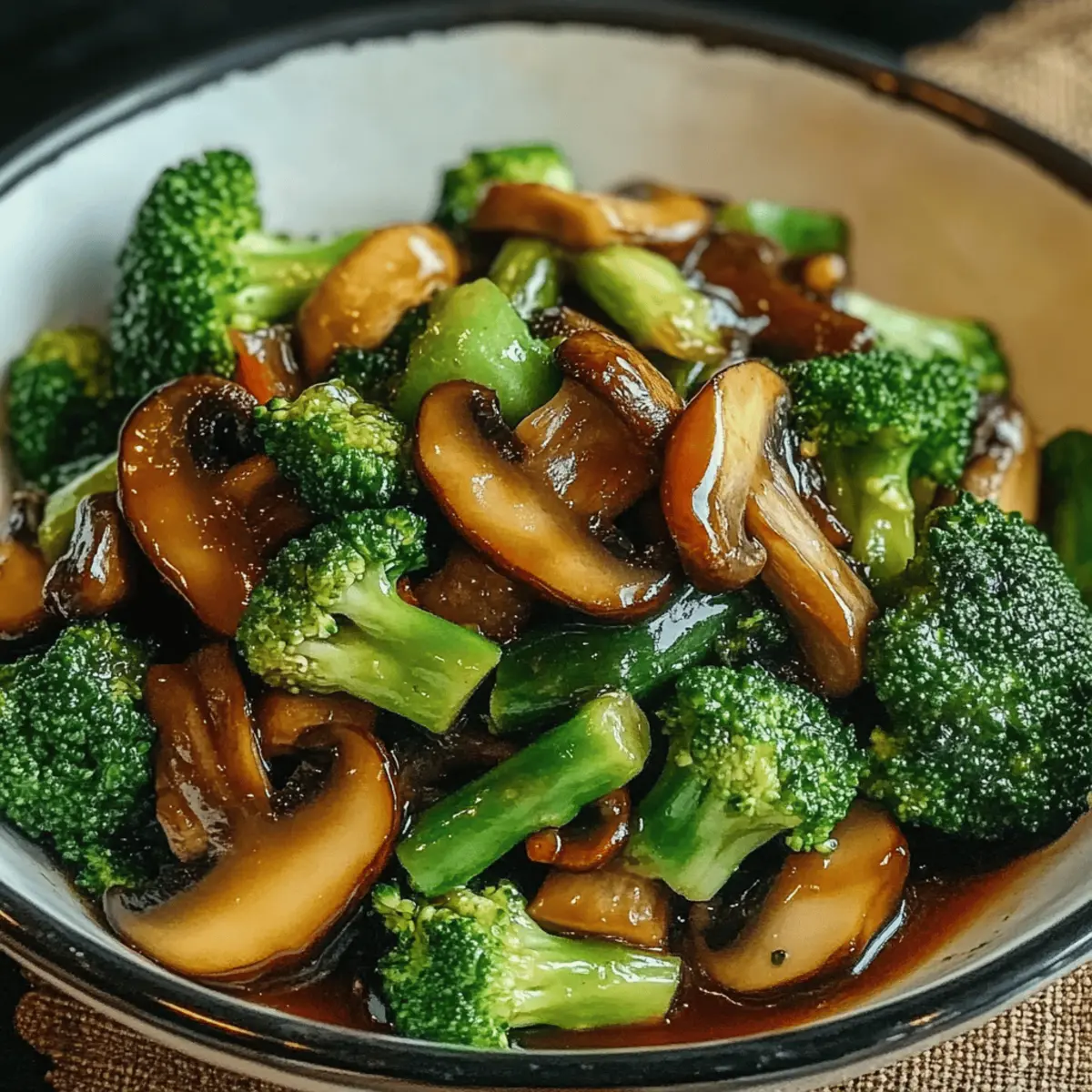 Delicious Broccoli and Mushroom Stir Fry in Just 30 Minutes