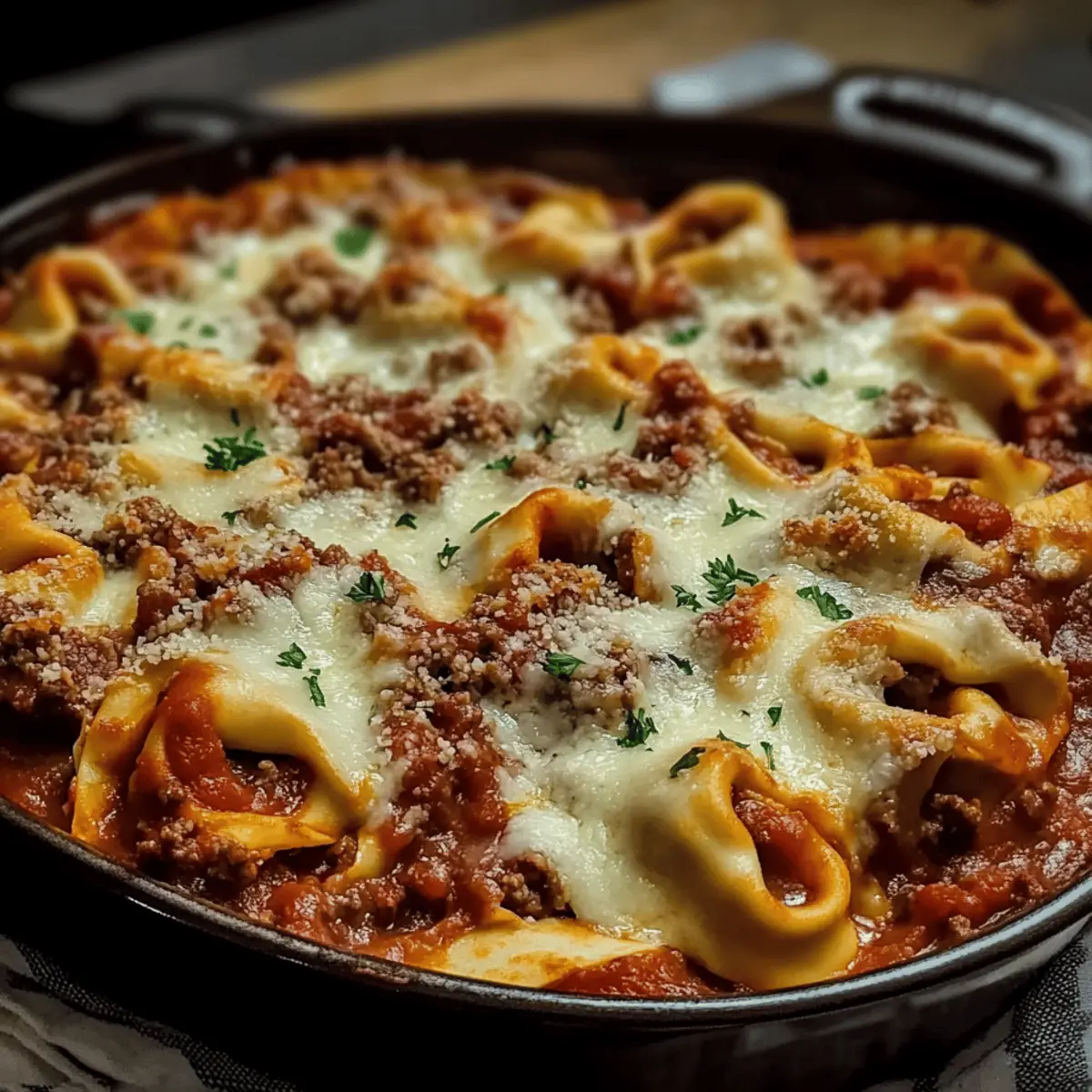 Cheesy Beef Tortellini Bake: Your New Family Favorite Dish