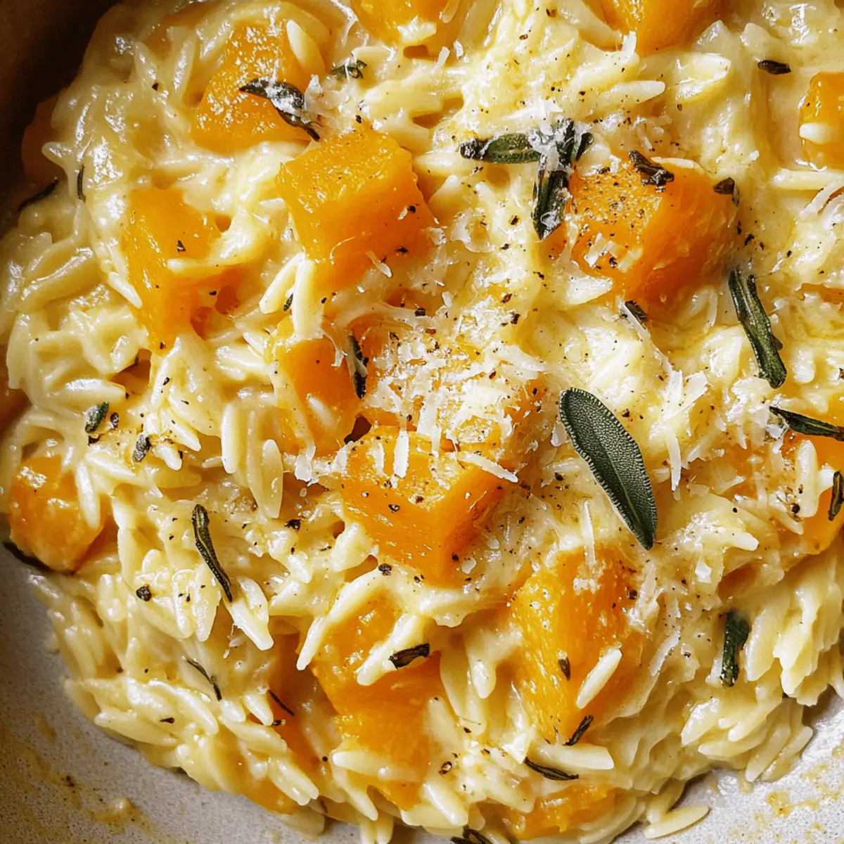 Cozy Cheesy Butternut Squash Orzo for Quick Comfort Food