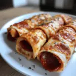 Cheesy Pepperoni Pizza Roll ups