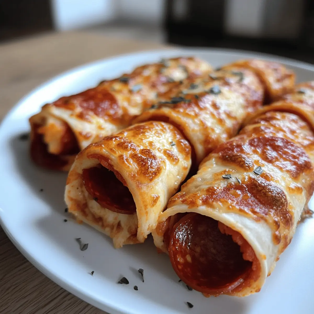 Cheesy Pepperoni Pizza Roll Ups You'll Crave in 15 Minutes