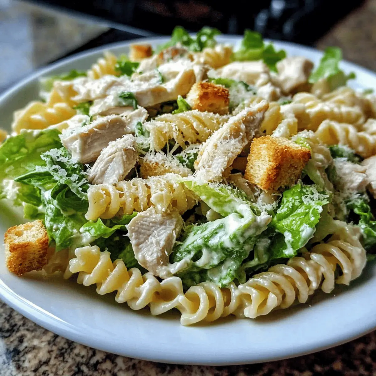 Savor the Flavor: Chicken Caesar Pasta Salad Perfection