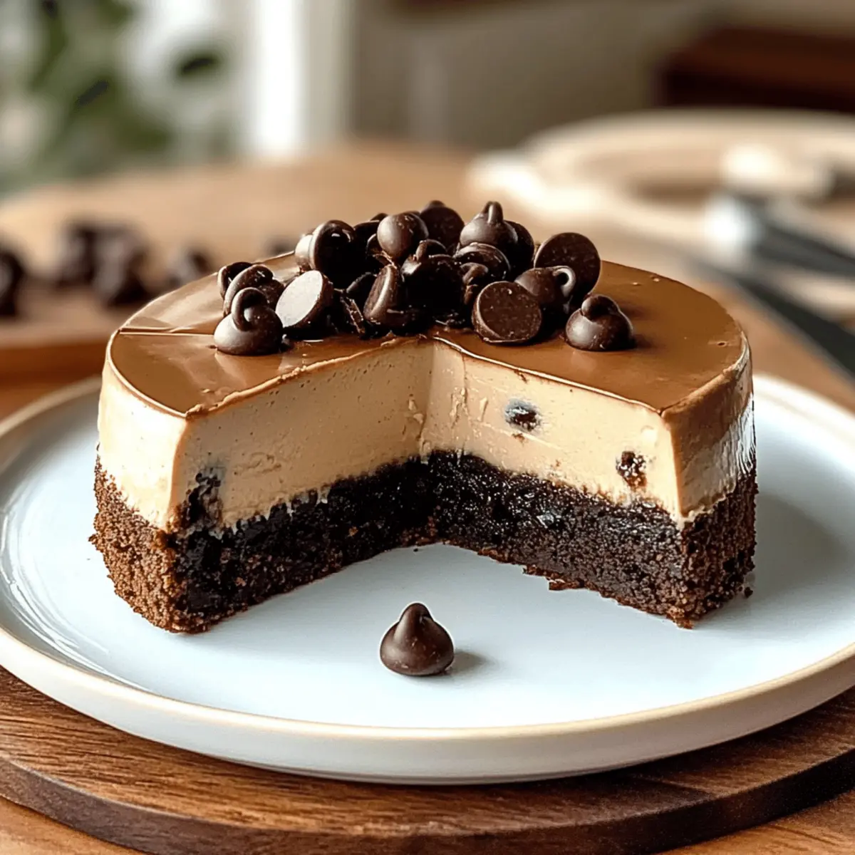 Irresistible Coffee Brownie Cheesecake for Sweet Moments