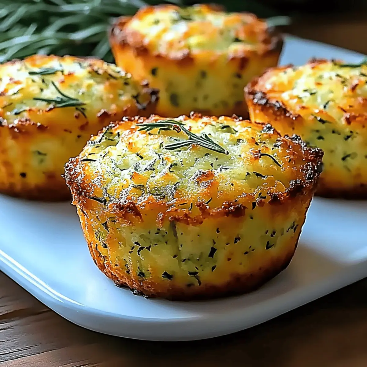 Crispy Parmesan Zucchini Muffins: Irresistibly Healthy Treats