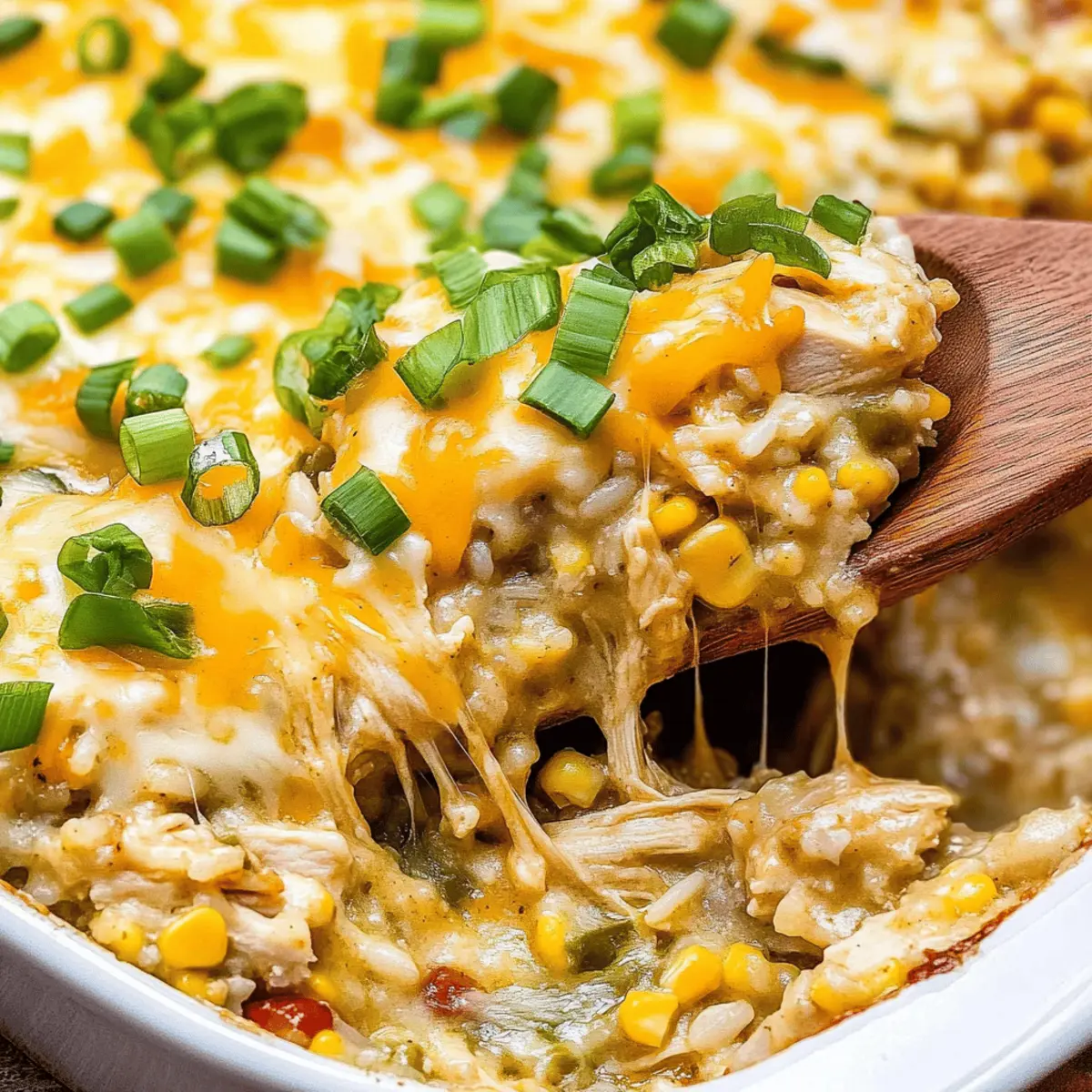 Savor Comfort with Green Chile Chicken and Rice Casserole