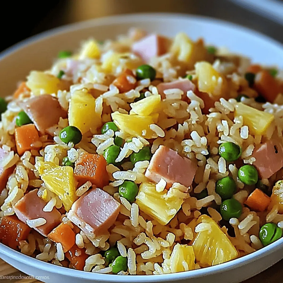 Tropical Hawaiian Fried Rice for Easy Comfort Food Bliss