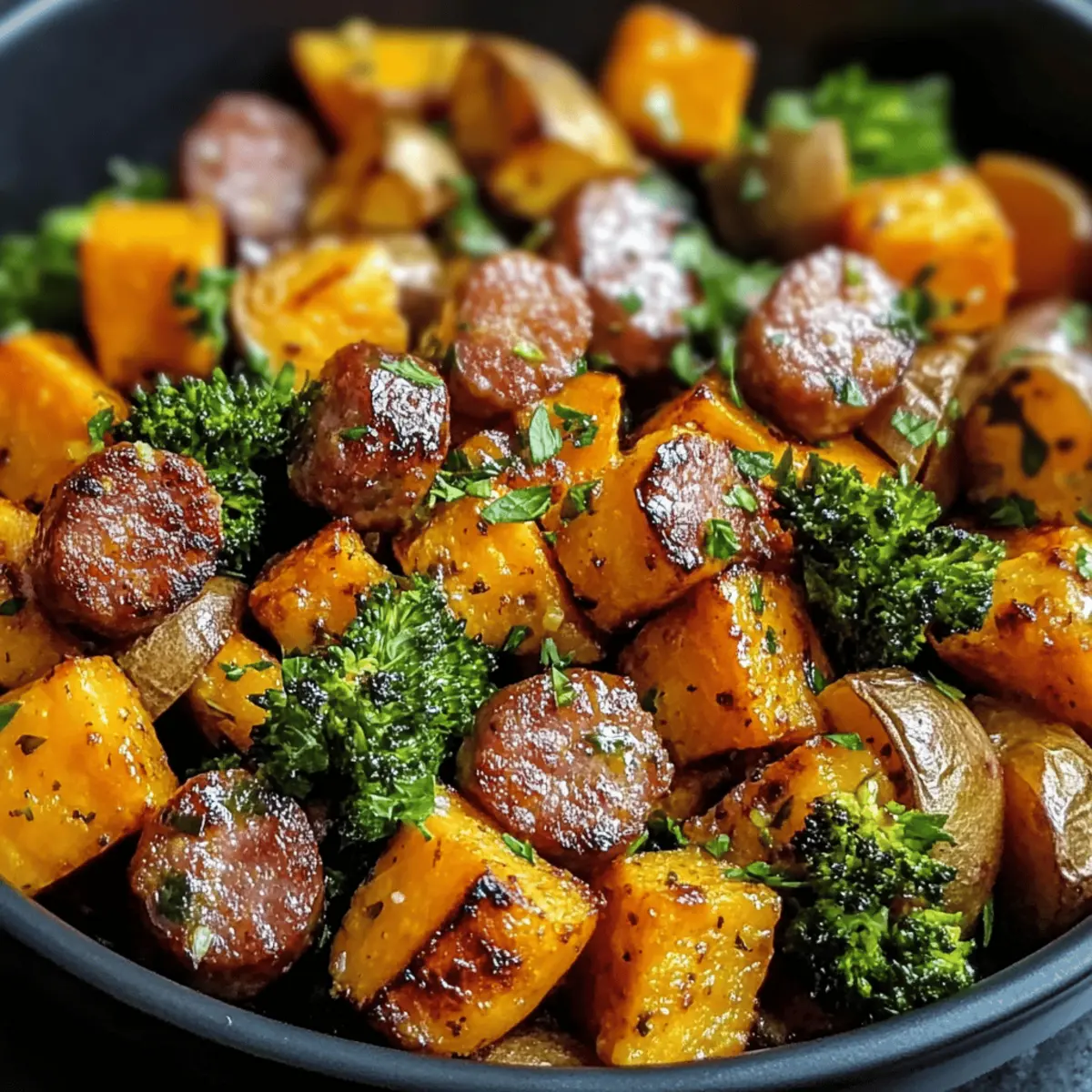 Honey Garlic Sausage Sweet Potatoes: A Cozy Weeknight Winner